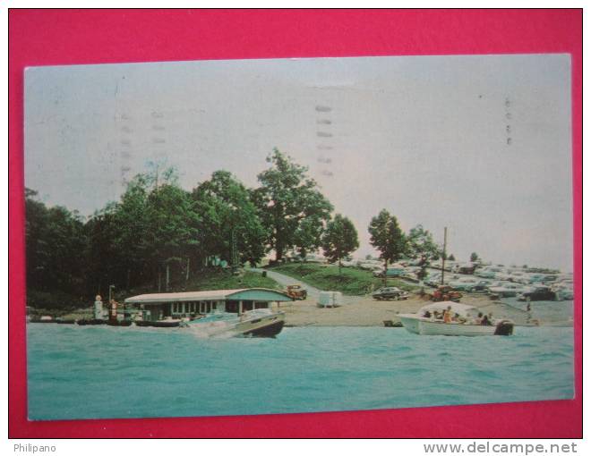 Conley Bottom Dock Near Monticello KY  1965 Cancel   {ref103} - Andere & Zonder Classificatie