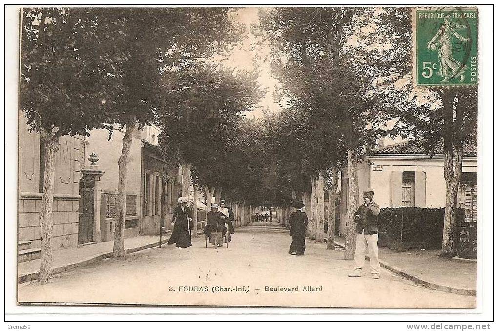 17 - FOURAS - Boulevard Allard - Fouras-les-Bains