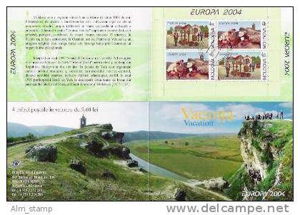 2004 Moldava Booklet      Yv  422-3   Mi. MH 5  Used - 2004