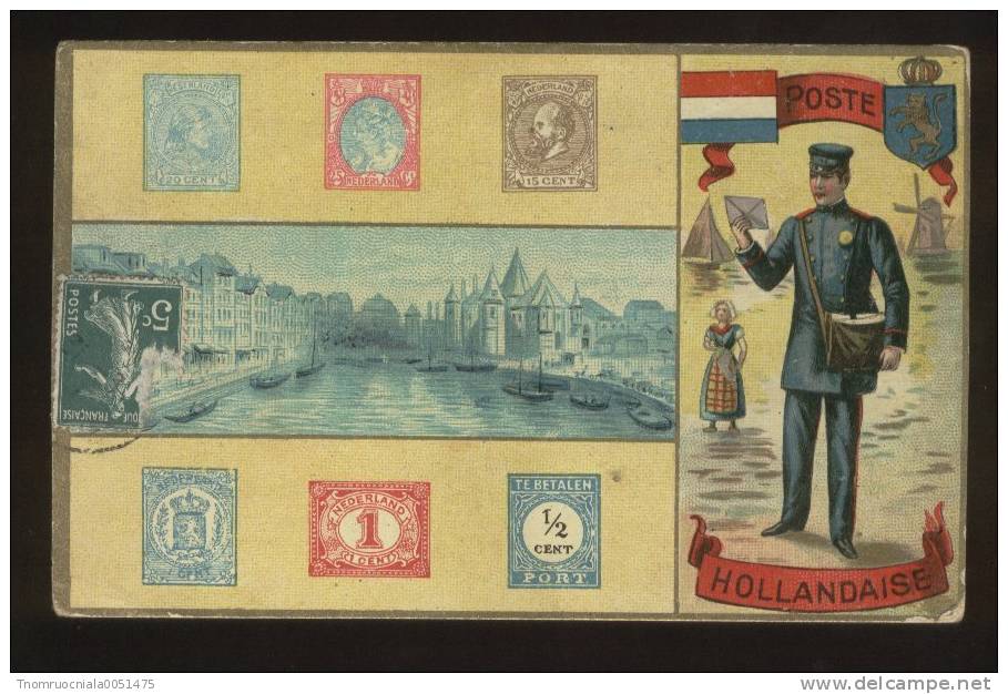 Poste Hollandaise - Briefmarken (Abbildungen)
