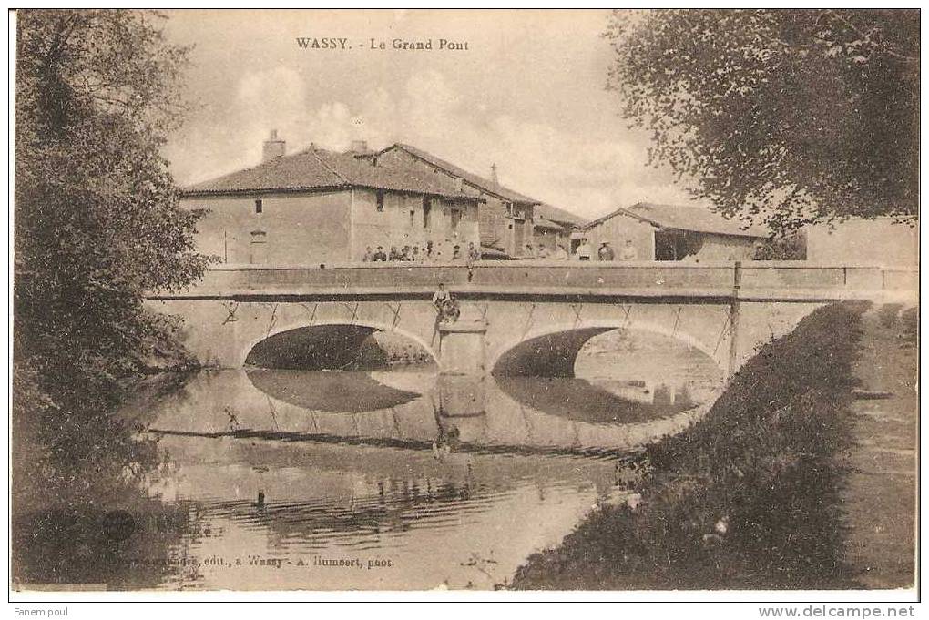 WASSY.   Le Grand Pont - Wassy