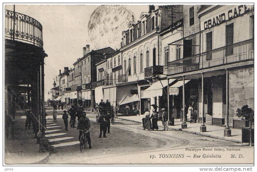 (47) TONNEINS Rue GAMBETTA - Tonneins