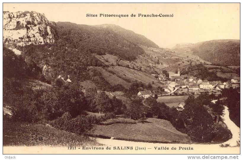 Salins-les-Bains -  Vallée De Pretin - Altri & Non Classificati