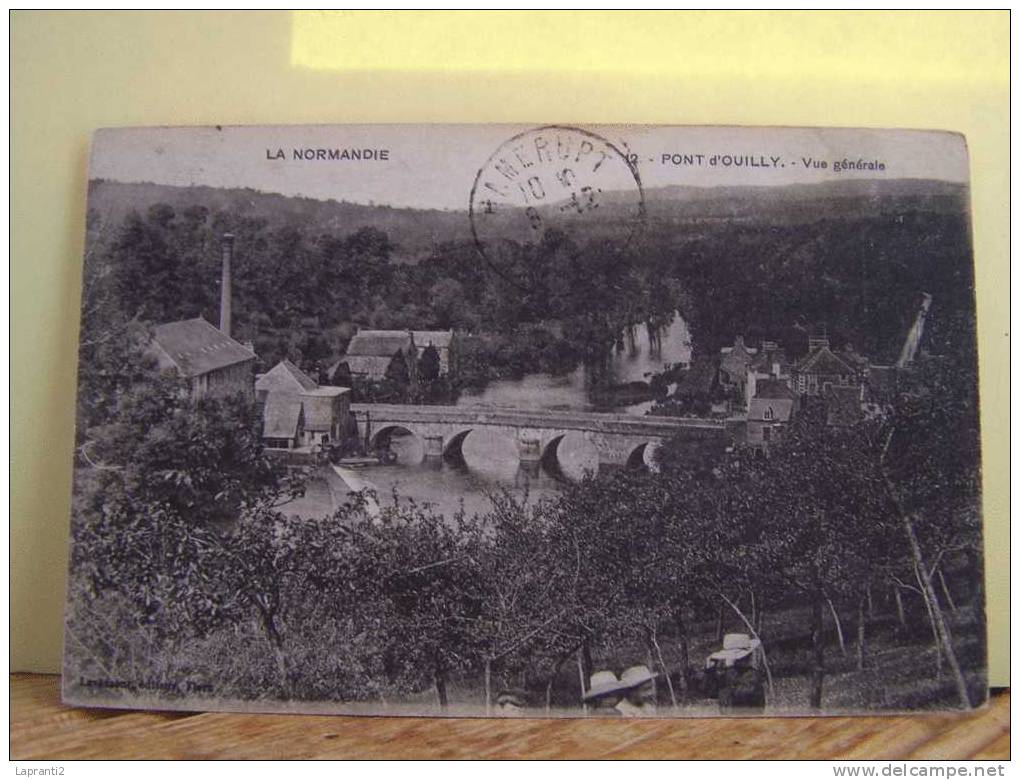 PONT D´OUILLY (CALVADOS) VUE GENERALE. - Pont D'Ouilly