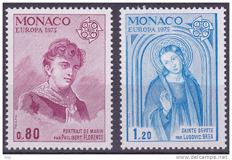 EUROPA - CEPT - Michel -  Monaco - 1975 - Nr 1167/68 - MNH** - Cote 3,00€ - 1975