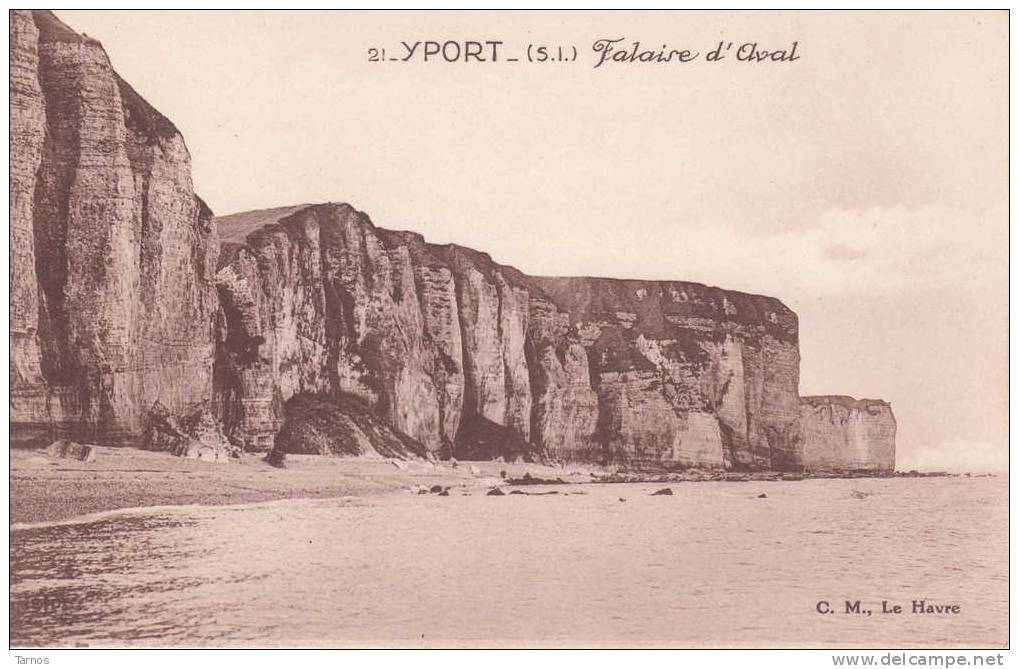 YPORT - FALAISE D´ AVAL - Yport