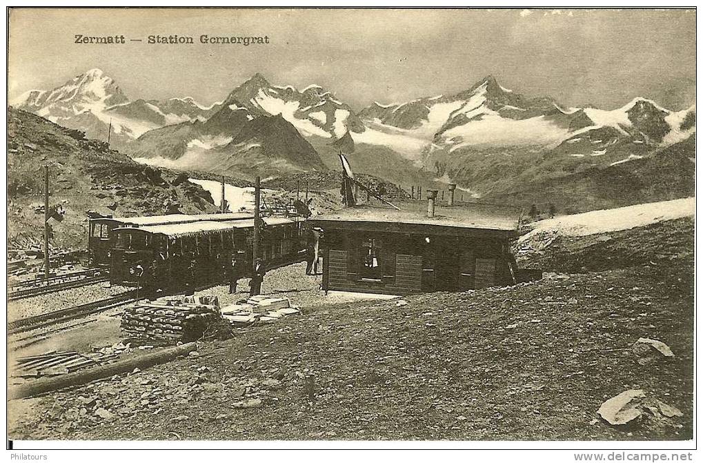 SUISSE  /  ZERMATT  -  STATION GERNERGRAT - Matt