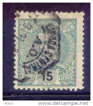 ! ! Portugal - 1898 D. Carlos 15 R - Af. 140 - Used - Used Stamps