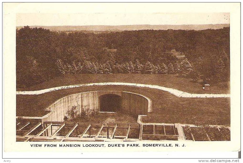 View From Mansion Lookout, Duke's Park, Somerville, New Jersey - Other & Unclassified