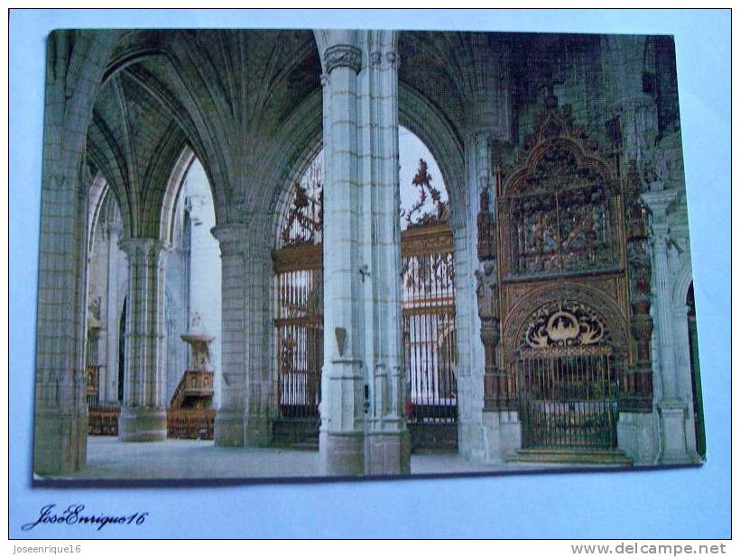 CUENCA 1979. CATEDRAL , NAVE LATERAL. EDICIONES SICILIA N° 22 - Cuenca