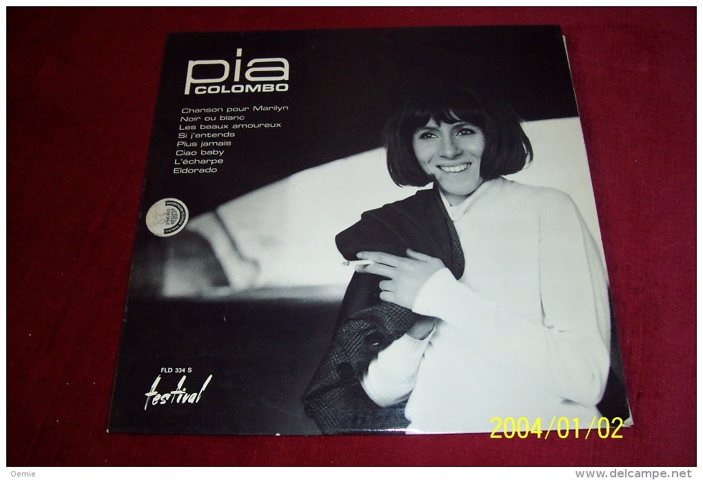 PIA  COLOMBO °  CHANSON POUR MARILYN - Speciale Formaten