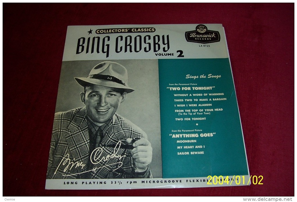 BING  CROSBY     VOLUME 2 - Spezialformate