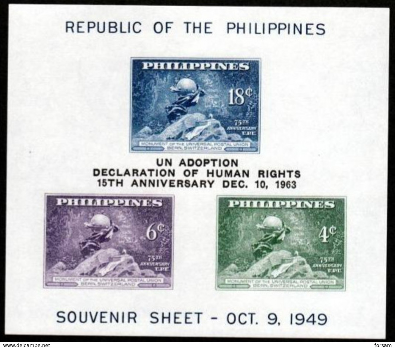 PHILIPPINES..1949..Michel # Block 2...MNH. - Philippinen