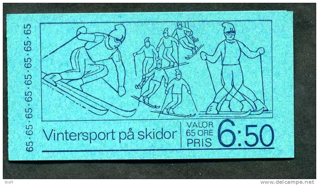 Svezia 1974 Libretto N.815 Nuovo (**) Sci Sport Invernali - 1981-..