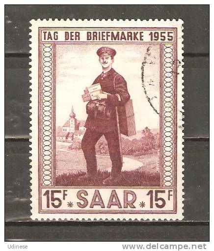 SAAR 1955 - STAMP DAY - USED OBLITERE GESTEMPELT USADO - Usati