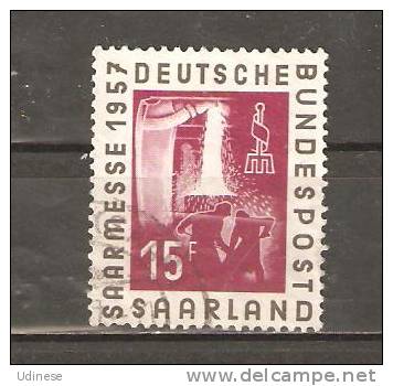 SAAR 1957 - INTERNATIONAL FAIR - USED OBLITERE GESTEMPELT USADO - Oblitérés