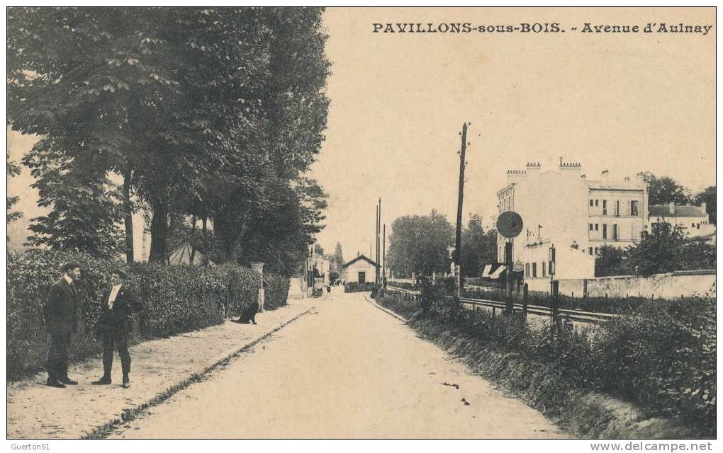 CPA ( 93 ) PAVILLONS-SOUS-BOIS /  Avenue D´Aulnay - - Les Pavillons Sous Bois