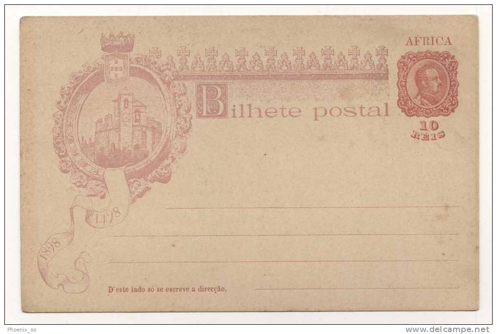 PORTUGAL - AFRICA, Billhete Postal - Africa Portoghese