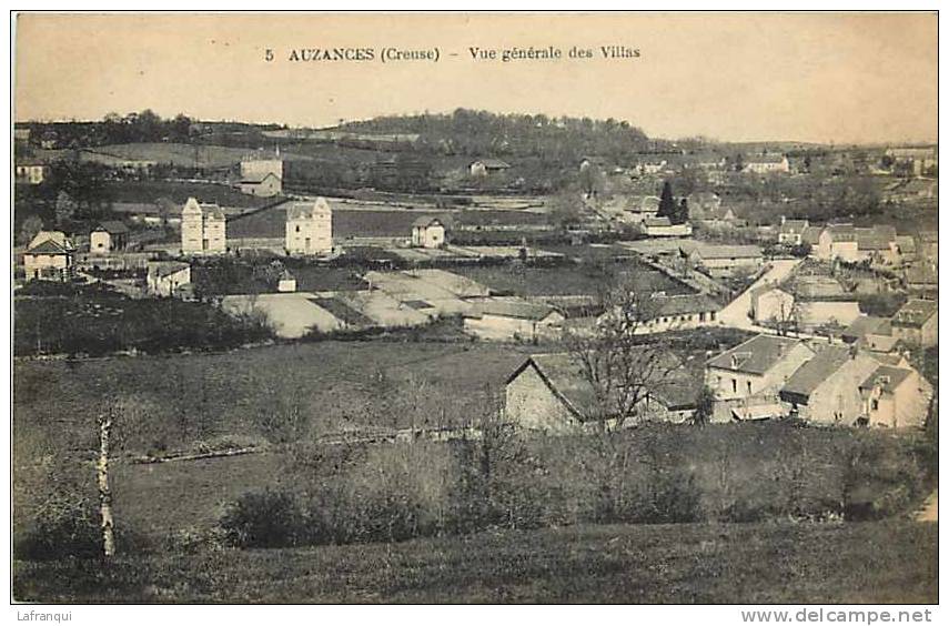 Dept Divers- Creuse  - Ref A287- Auzances -vue Generale Des Villas - - Auzances