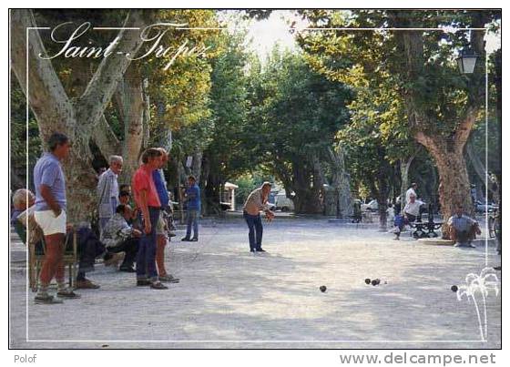 SAINT TROPEZ (var) Joueurs De Boules (petanque)   (19643) - Pétanque