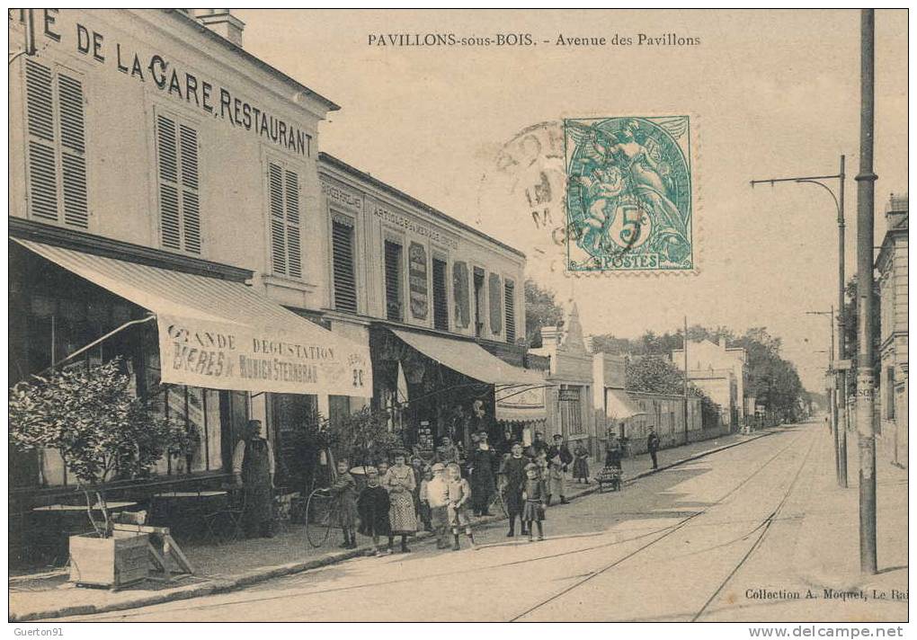 CPA ( 93 ) PAVILLONS-SOUS-BOIS /  Avenue  Des Pavillons - - Les Pavillons Sous Bois