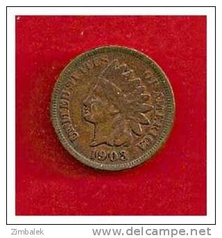TETE D´INDIEN - 1 CTS 1903 - 1859-1909: Indian Head
