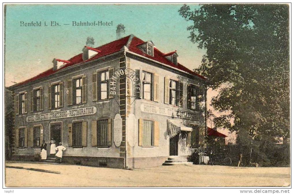 Benfeld I. Els - Bahnhof Hotel - Benfeld