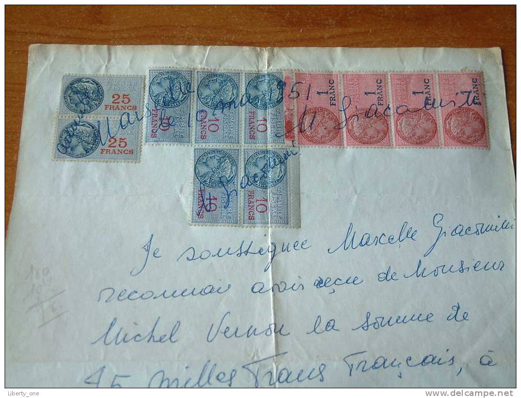 FRANKRIJK Te Identificeren - 1951 ! - Bills Of Exchange