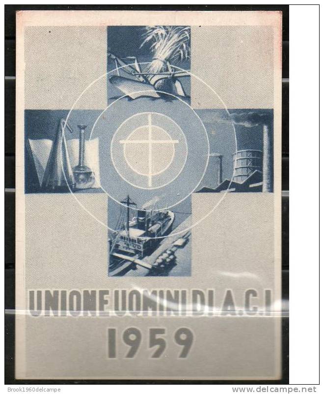 DOC002 - Italia 1959 Tessera Azione Cattolica - Documents Historiques