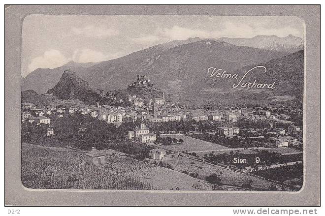 Sion, Pub Chocolat Velma-Suchard.. - Sion