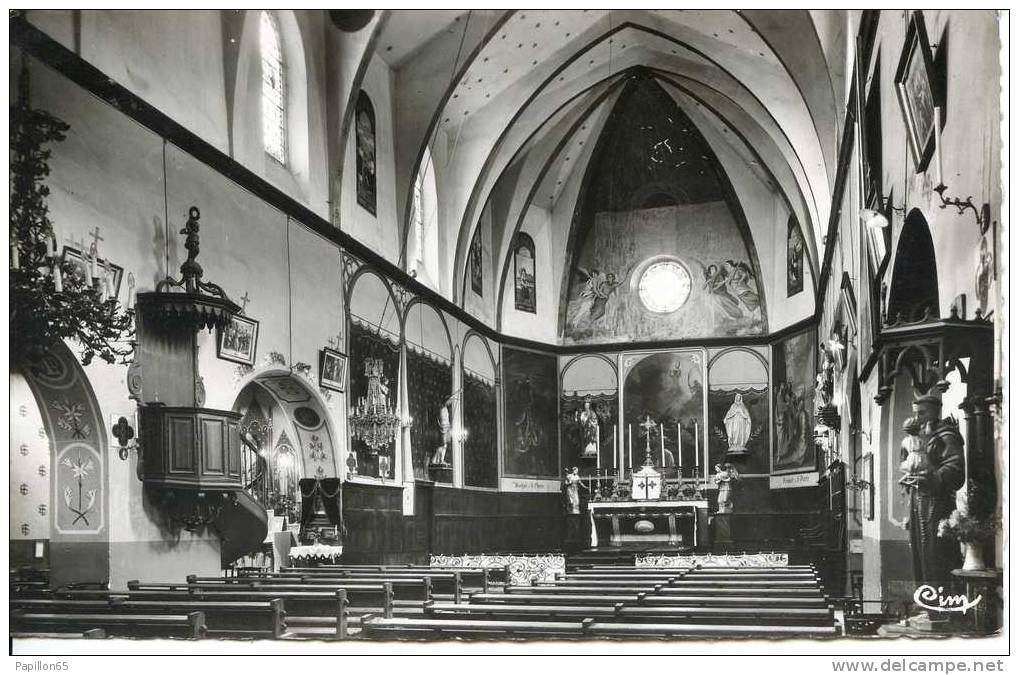 (65) TOURNAY ( Htes-Pyr)  - 6 - L' Intérieur De L'Eglise - Tournay