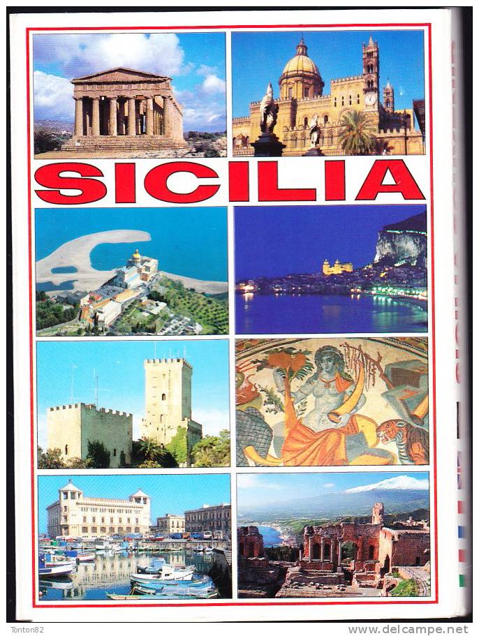 Sicilia Souvenir - Dépliant De 37 Vues - Autres & Non Classés