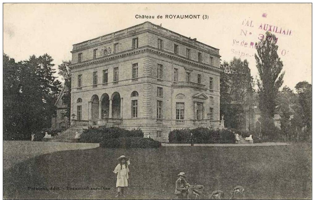 95- Asnières Sur Oise Chateau De Royaumont - Autres & Non Classés
