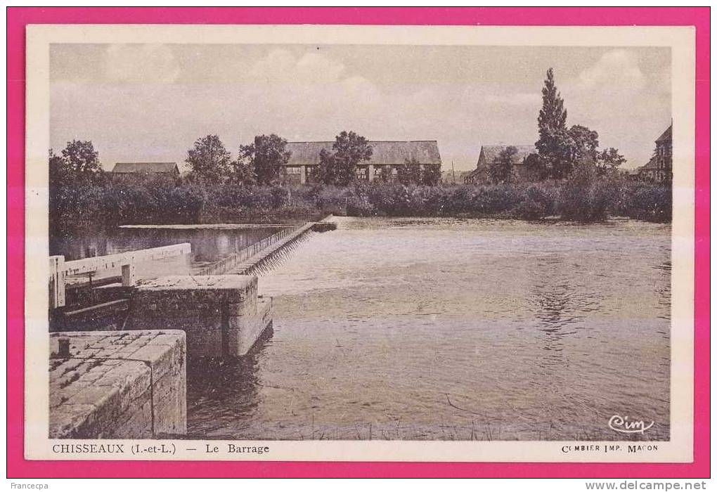 P-37-007 - CHISSEAUX - Le Barrage - Autres & Non Classés