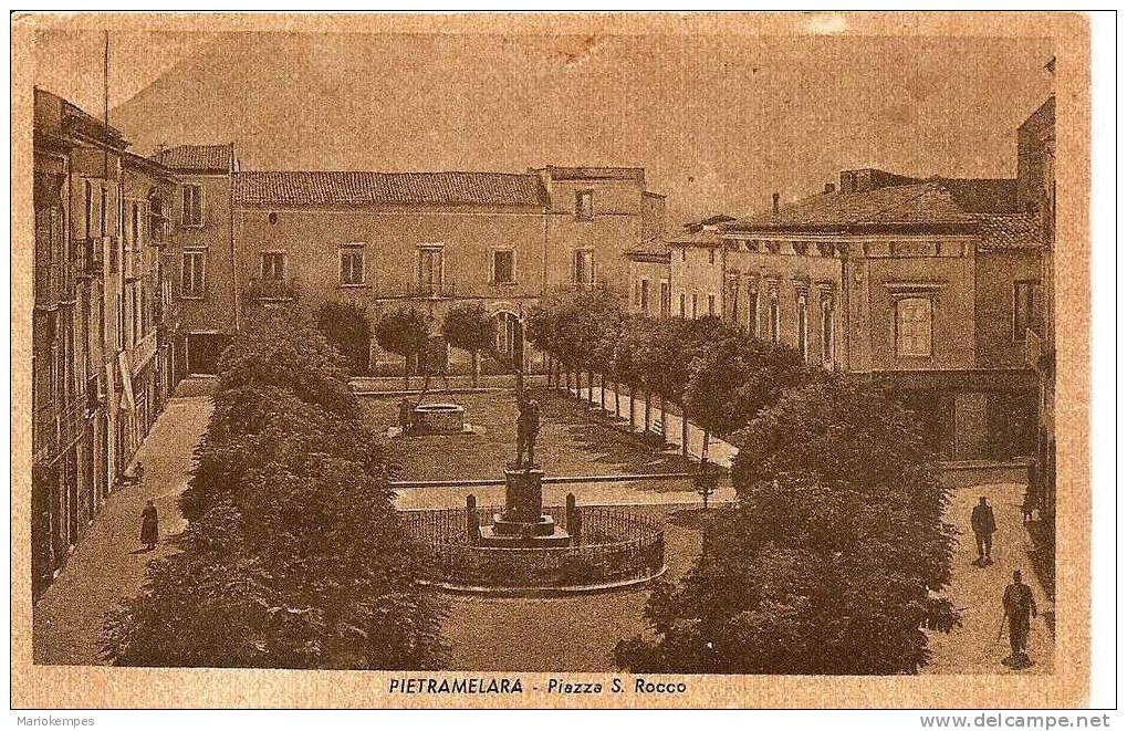 PIETRAMELARA  -  Piazza S.Rocco - Caserta