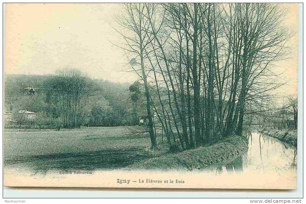 DEP 91 IGNY LA BIEVRES  ET LE BOIS - Igny