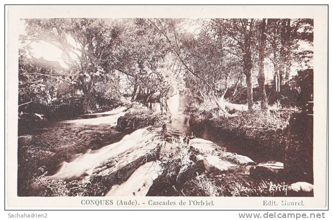 11. CONQUES. Cascades De L´Orbiel - Conques Sur Orbiel