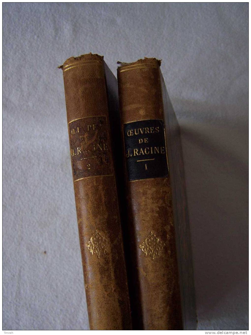 OEUVRES DE RACINE TOME I Et TOME II 1922 Collection Des Grands Classiques Français Et étrangers- - Auteurs Français