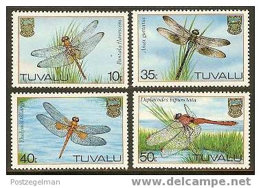 TUVALU 1983 MNH Stamp(s) Dragon Flies 190-193  #6106 - Other & Unclassified