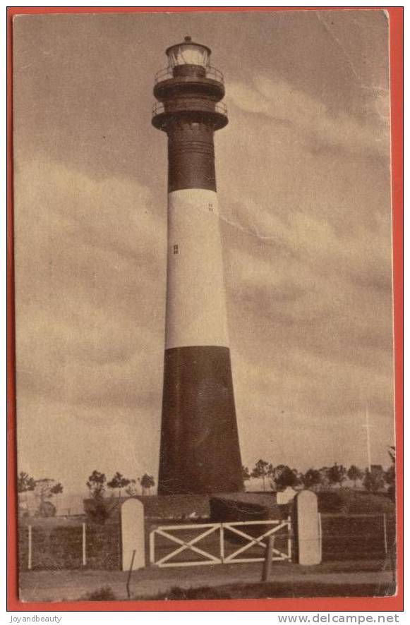 D156, Phare Argentin , Faro Necochea, 1273 , Circulée 1951 Vers Mont Sur Rolle, Suisse, Pli Non Visible - Argentina