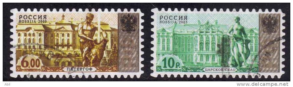 Russie 2003 N°Y.T. ;  6764 Et 6765 Obl. - Used Stamps