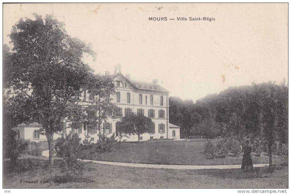 95. Val D ' Oise : Mours : Villa Saint Régis . - Mours