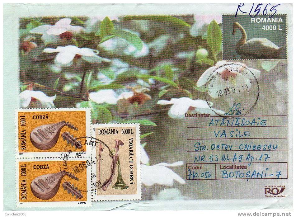 Romania / Postal Stationery / Swan - Swans