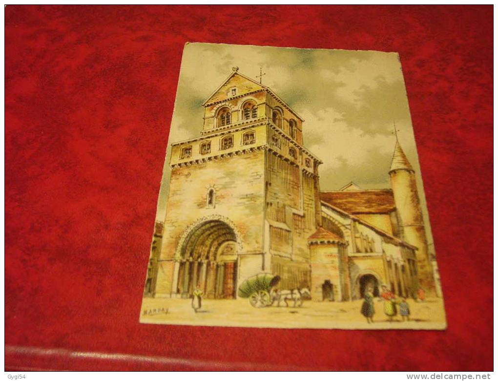 CPA  BASILIQUE ST MAURICE A EPINAL  SIGNEE BARDAY - Barday