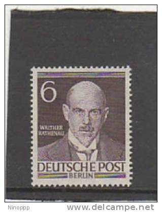 Germany Berlin-1953 Walter Rathenau  MNH - Nuovi