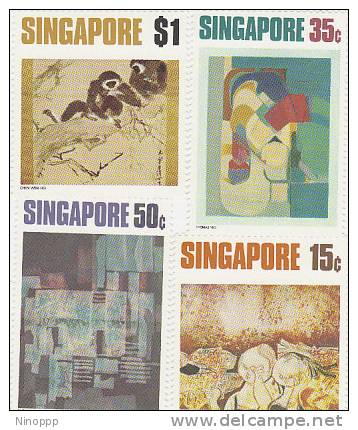 Singapore-1972 Paintings  MNH - Singapore (1959-...)