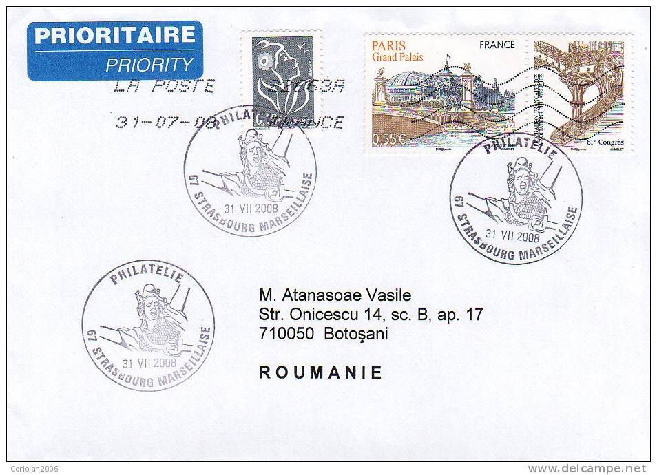 France / Letter, Marsellaise - Brieven En Documenten