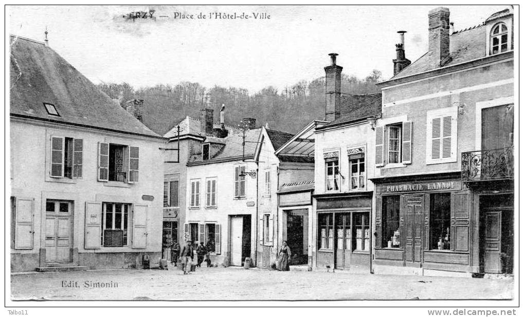 VERZY - Place De L'Hotel De Ville - Verzy