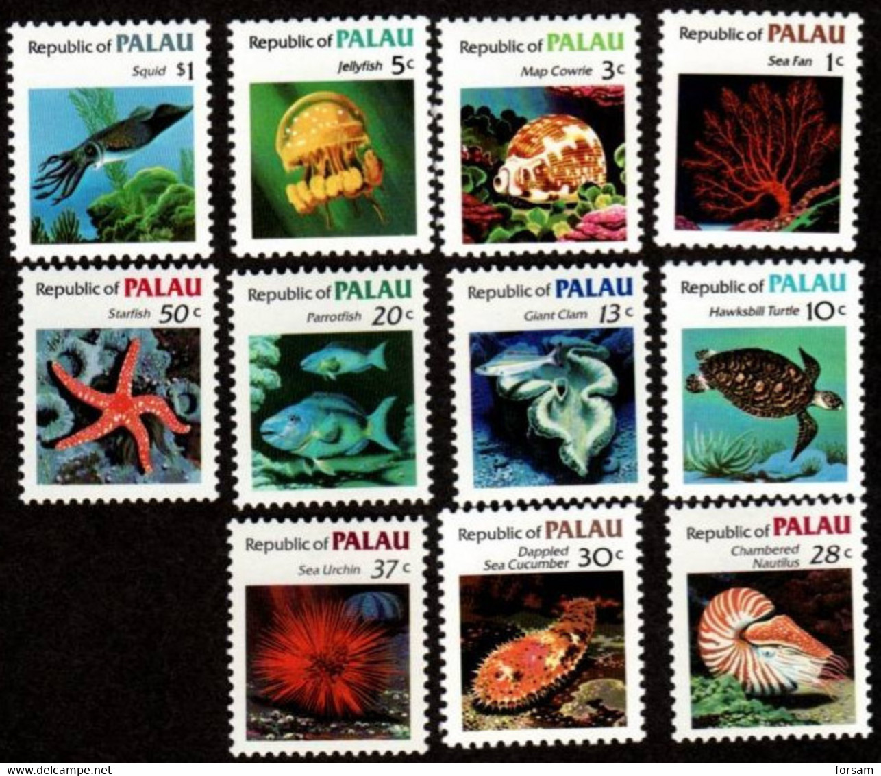 PALAU..1983..Michel  # 9-19...MNH. - Palau