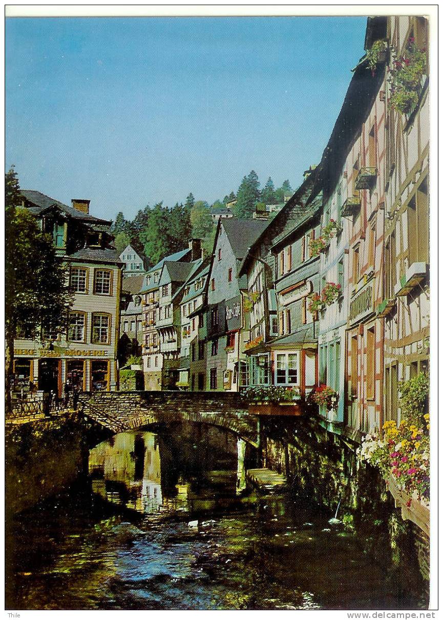 MONSCHAU - MONTJOIE Fachwerkhäuser An Der Rur - Monschau